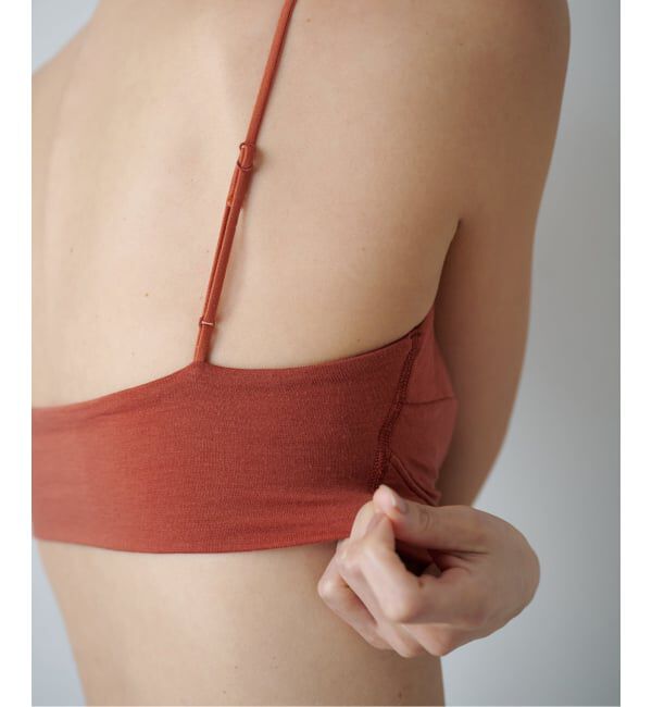 EMILYWEEK「【ACTIVE】Bamboo ストレッチブラ（ベージュA、オレンジ）」|インナー|