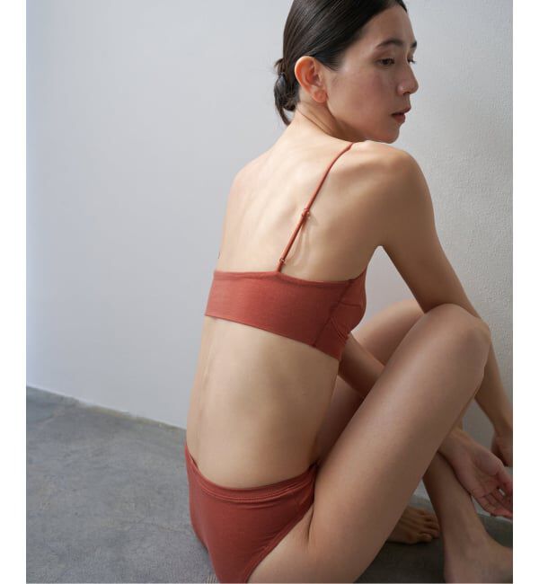 EMILYWEEK「【ACTIVE】Bamboo ストレッチブラ（ベージュA、オレンジ）」|インナー|