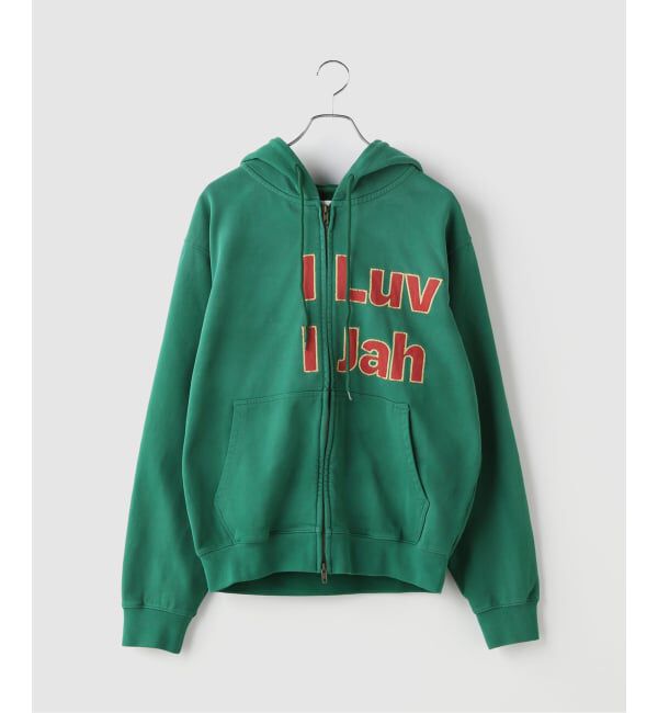 JOINT WORKS「WOKE EDGE / ウォークエッジ I Luv I Jah Zip Hoodie」|パーカー|