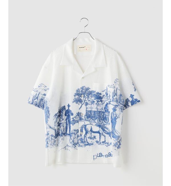 JOINT WORKS「PLATEAU STUDIO / プラトースタジオ Summer shirt - lace」|シャツ・ブラウス|