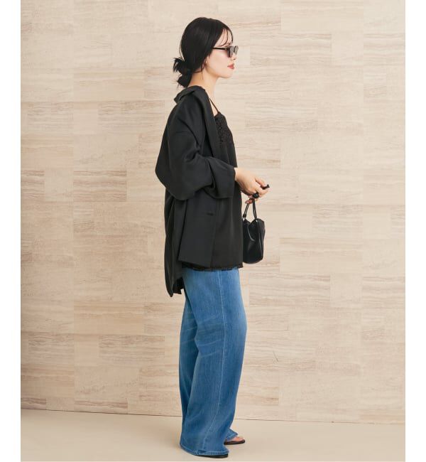 Plage「fibril linen混 relax ジャケット」|テーラードジャケット|