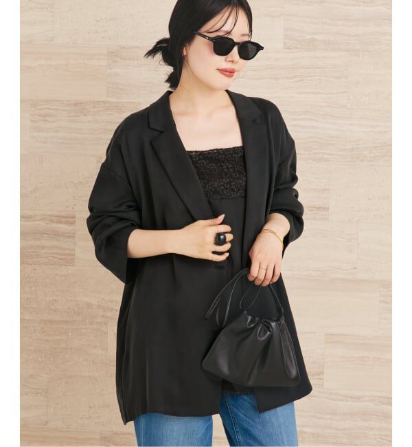 Plage「fibril linen混 relax ジャケット」|テーラードジャケット|