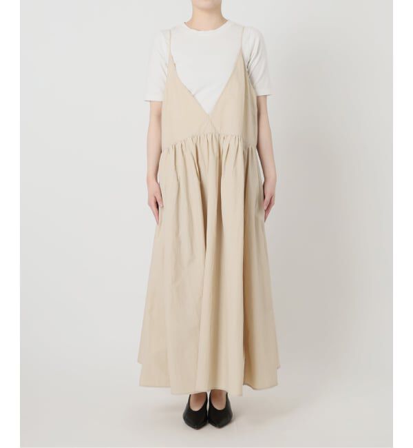 SLOBE IENA「タフタキャミワンピース」|ワンピース|