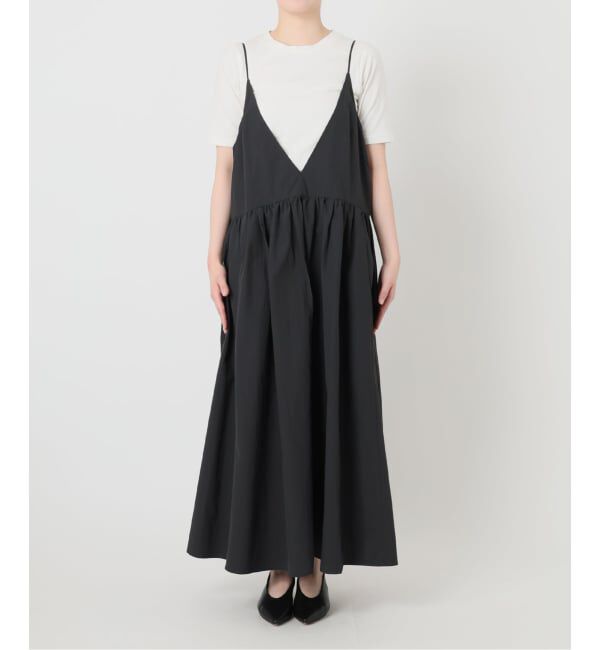 SLOBE IENA「タフタキャミワンピース」|ワンピース|