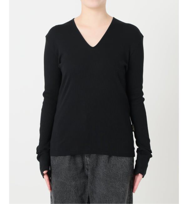 IENA LA BOUCLE「PHOTOCOPIEU/フォトコピュー Vネックトップ TADEO / 261TDO」|Tシャツ・カットソー|
