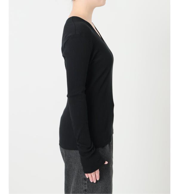 IENA LA BOUCLE「PHOTOCOPIEU/フォトコピュー Vネックトップ TADEO / 261TDO」|Tシャツ・カットソー|