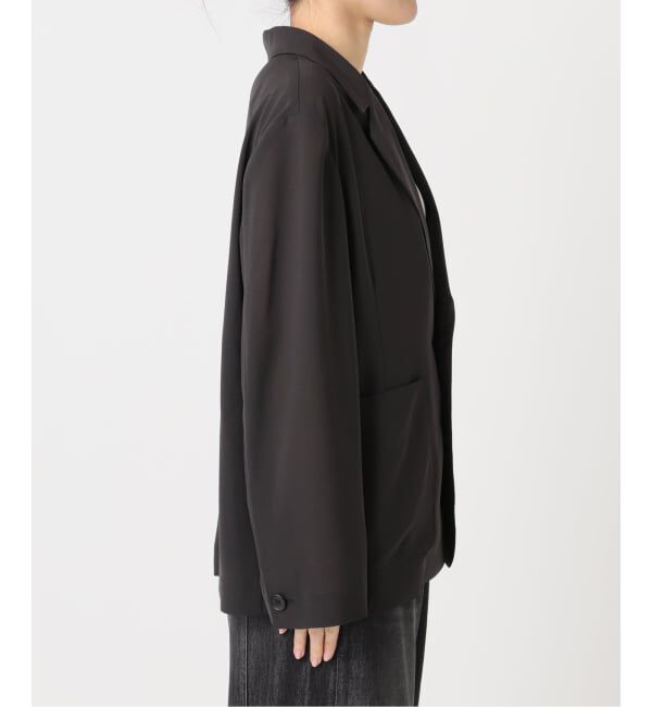 IENA LA BOUCLE「IENA LA BOUCLE シアードレーピージャケット」|テーラードジャケット|