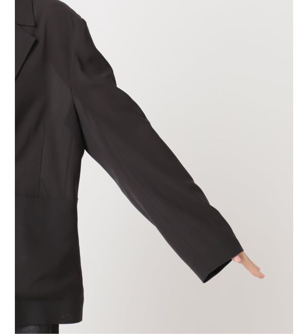 IENA LA BOUCLE「IENA LA BOUCLE シアードレーピージャケット」|テーラードジャケット|