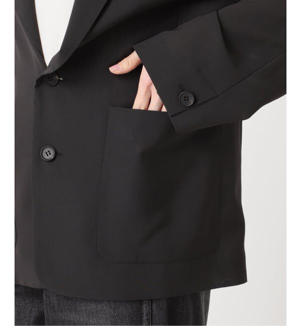 IENA LA BOUCLE「IENA LA BOUCLE シアードレーピージャケット」|テーラードジャケット|