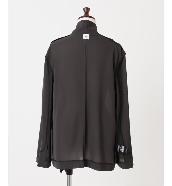 IENA LA BOUCLE「IENA LA BOUCLE シアードレーピージャケット」|テーラードジャケット|