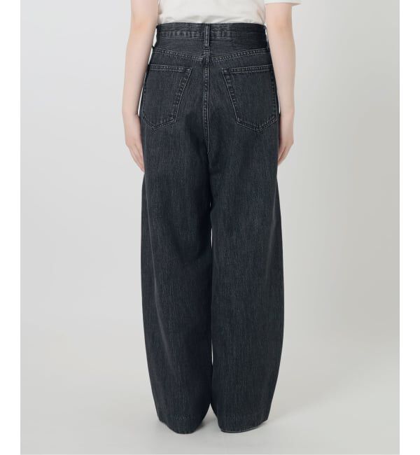 SLOBE IENA「《予約》LE DENIM ライトカーブバギーデニムパンツ」|デニム|