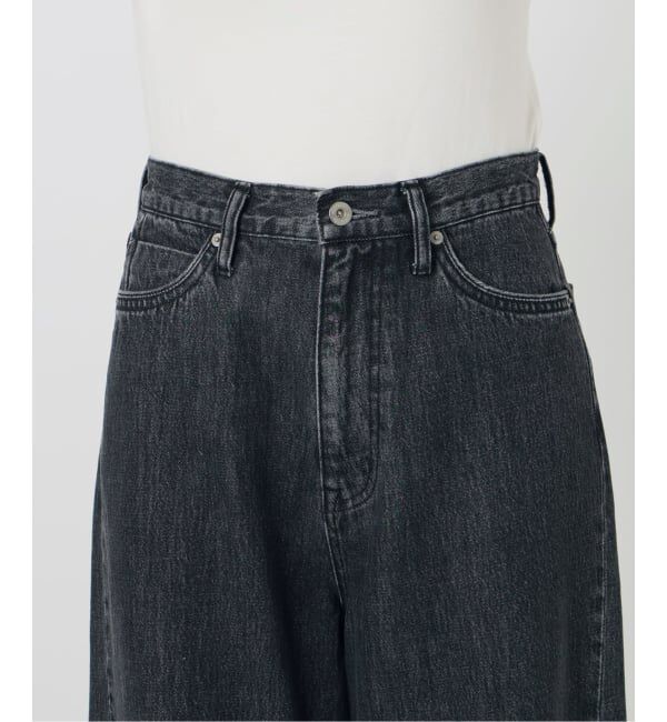 SLOBE IENA「《予約》LE DENIM ライトカーブバギーデニムパンツ」|デニム|