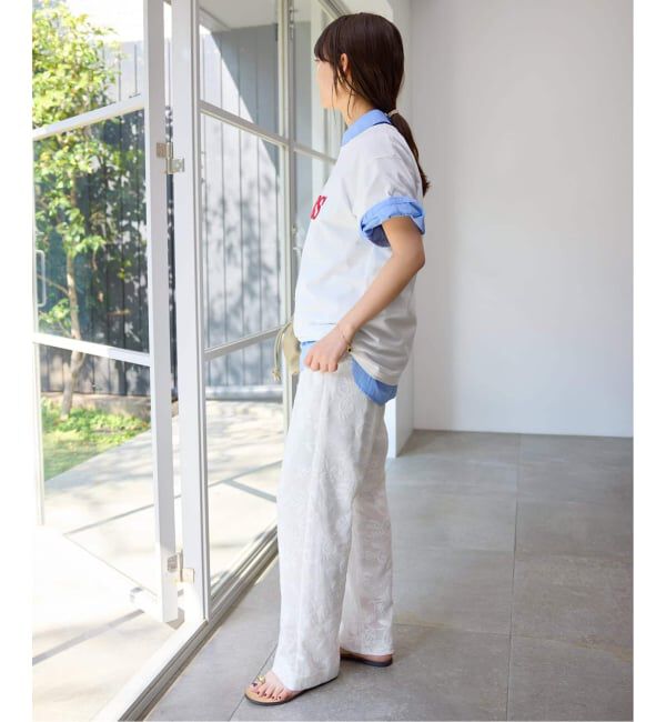 SLOBE IENA「《シリーズあり/追加予約》レースカットパンツ」|その他|