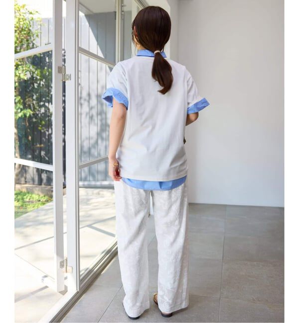 SLOBE IENA「《シリーズあり/追加予約》レースカットパンツ」|その他|