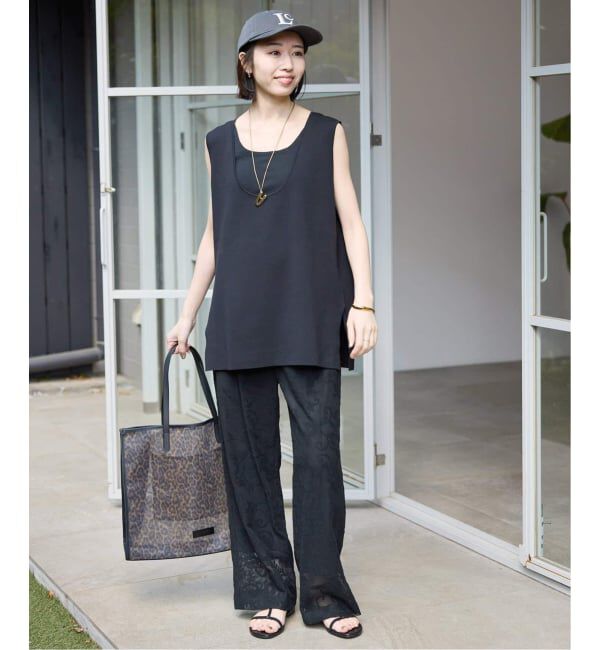 SLOBE IENA「《シリーズあり/追加予約》レースカットパンツ」|その他|