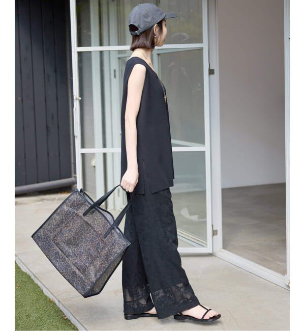 SLOBE IENA「《シリーズあり/追加予約》レースカットパンツ」|その他|