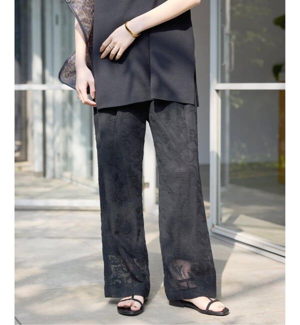 SLOBE IENA「《シリーズあり/追加予約》レースカットパンツ」|その他|