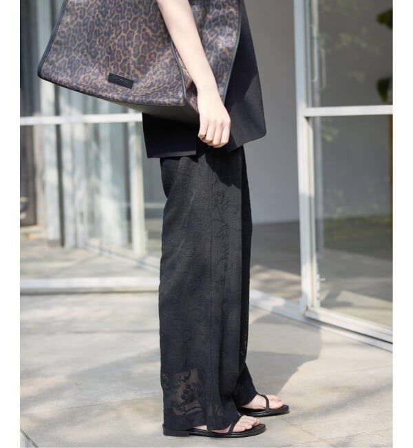 SLOBE IENA「《シリーズあり/追加予約》レースカットパンツ」|その他|