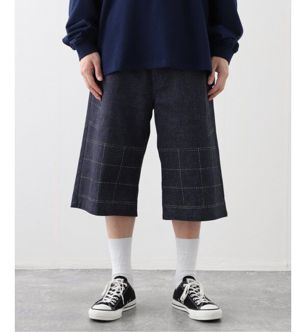 Paris Saint-Germain「【Poggy &times; Paris Saint-Germain】DEAR PSG PRINTED BAGGY SHORTS」|デニム|