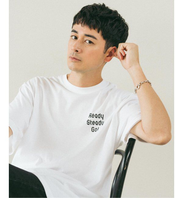 EDIFICE「Ready Steady Go! / レディーステディゴー 別注 プリント Tシャツ」|Tシャツ・カットソー|