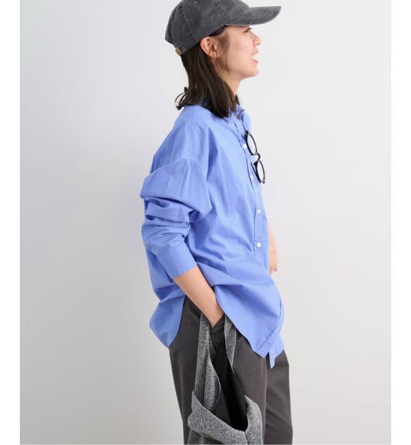 JOURNAL STANDARD relume「《WEB限定追加》バイオウォッシュオーバーサイズシャツ」|シャツ・ブラウス|
