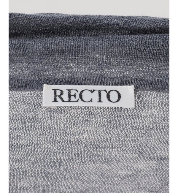 journal standard L'essage「RECTO/レクト CREASE ポロ襟 ニット (COOL GREY) RW26SKTP003GR」|ニット・セーター|