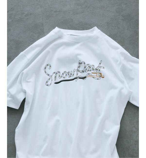 JOURNAL STANDARD relume「Snow Peak / スノーピーク 別注 ペグ＆ロープ ロゴTシャツ」|Tシャツ・カットソー|