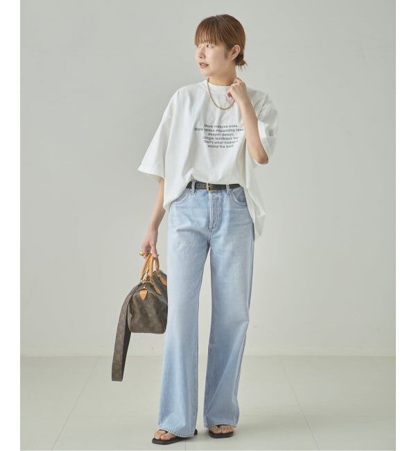 journal standard L'essage「CITIZENS OF HUMANITY ANNINA 30IN IN RIT デニムパンツ」|デニム|