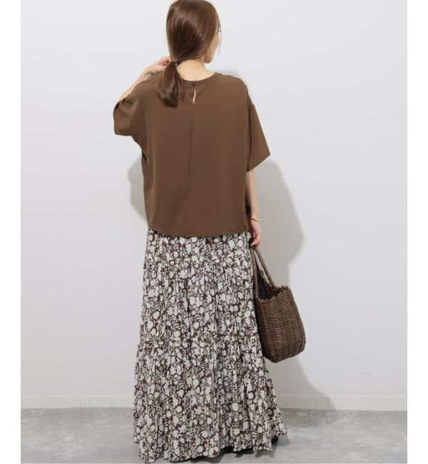 JOURNAL STANDARD relume「2WAYジョーゼットロゴTEE」|Tシャツ・カットソー|