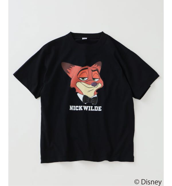 JOURNAL STANDARD relume「ZOOTOPIA / ZOOTOPIA2 / 別注 プリントTシャツ」|Tシャツ・カットソー|ブラック