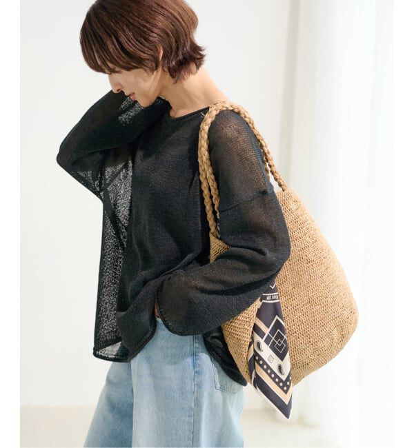 JOURNAL STANDARD relume「《追加2》PEリネンルーズプルオーバー」|ニット・セーター|