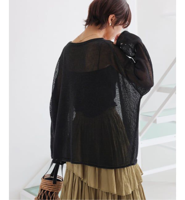 JOURNAL STANDARD relume「《追加2》PEリネンルーズプルオーバー」|ニット・セーター|