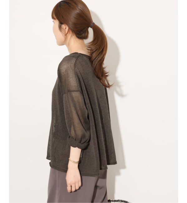 JOURNAL STANDARD relume「《追加2》PEリネンルーズプルオーバー」|ニット・セーター|