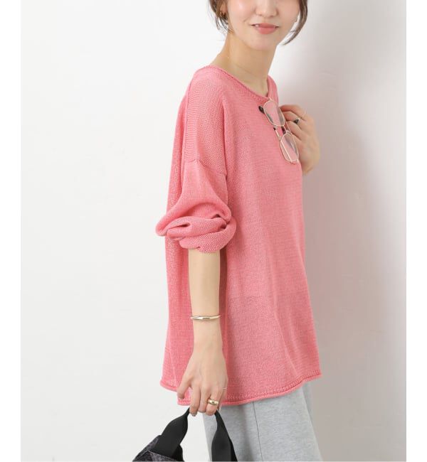 JOURNAL STANDARD relume「《追加2》PEリネンルーズプルオーバー」|ニット・セーター|