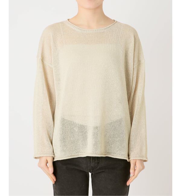 JOURNAL STANDARD relume「《追加2》PEリネンルーズプルオーバー」|ニット・セーター|