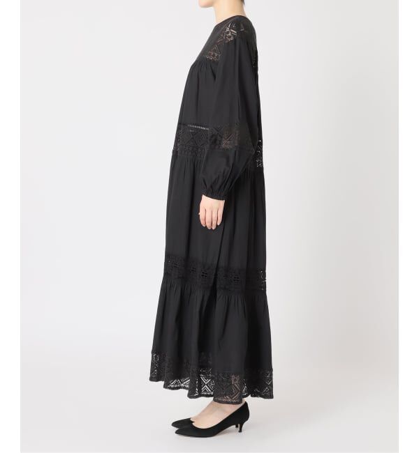 Spick and Span「《新色有り / 追加》HYUレースギャザーワンピース」|ワンピース|