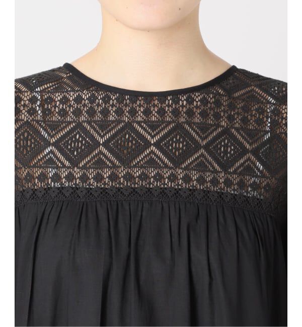 Spick and Span「《新色有り / 追加》HYUレースギャザーワンピース」|ワンピース|