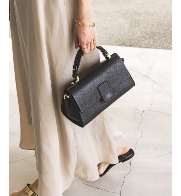 NOBLE「《WEB限定追加2》LORISTELLA/ロリステッラ ワンハンドルショルダーバッグ」|ショルダー・メッセンジャー|ブラック