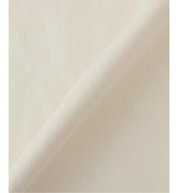 Spick and Span「コットンサテンタックカーブパンツ」|スラックス|