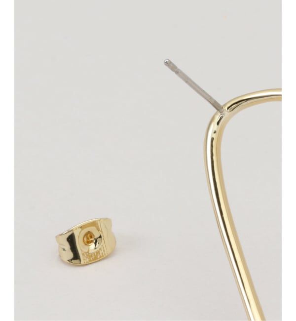  「STELLAR HOLLYWOOD/ステラハリウッド アシンメトリーフープピアス」|ピアス|