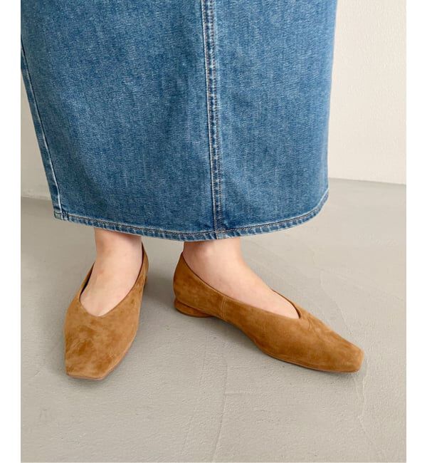  「レザーオブリークスクエアフラット」|その他|