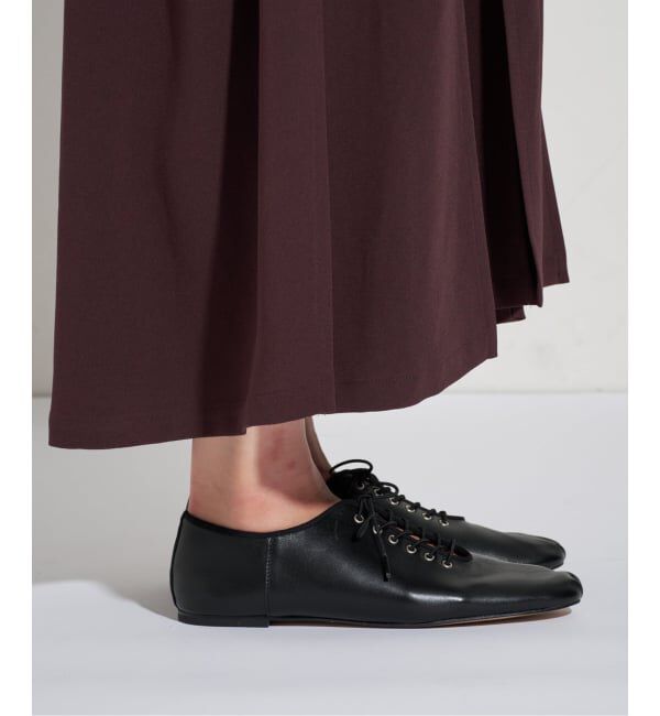 GRISE「GRISEレザーソフトレースアップフラット」|その他|