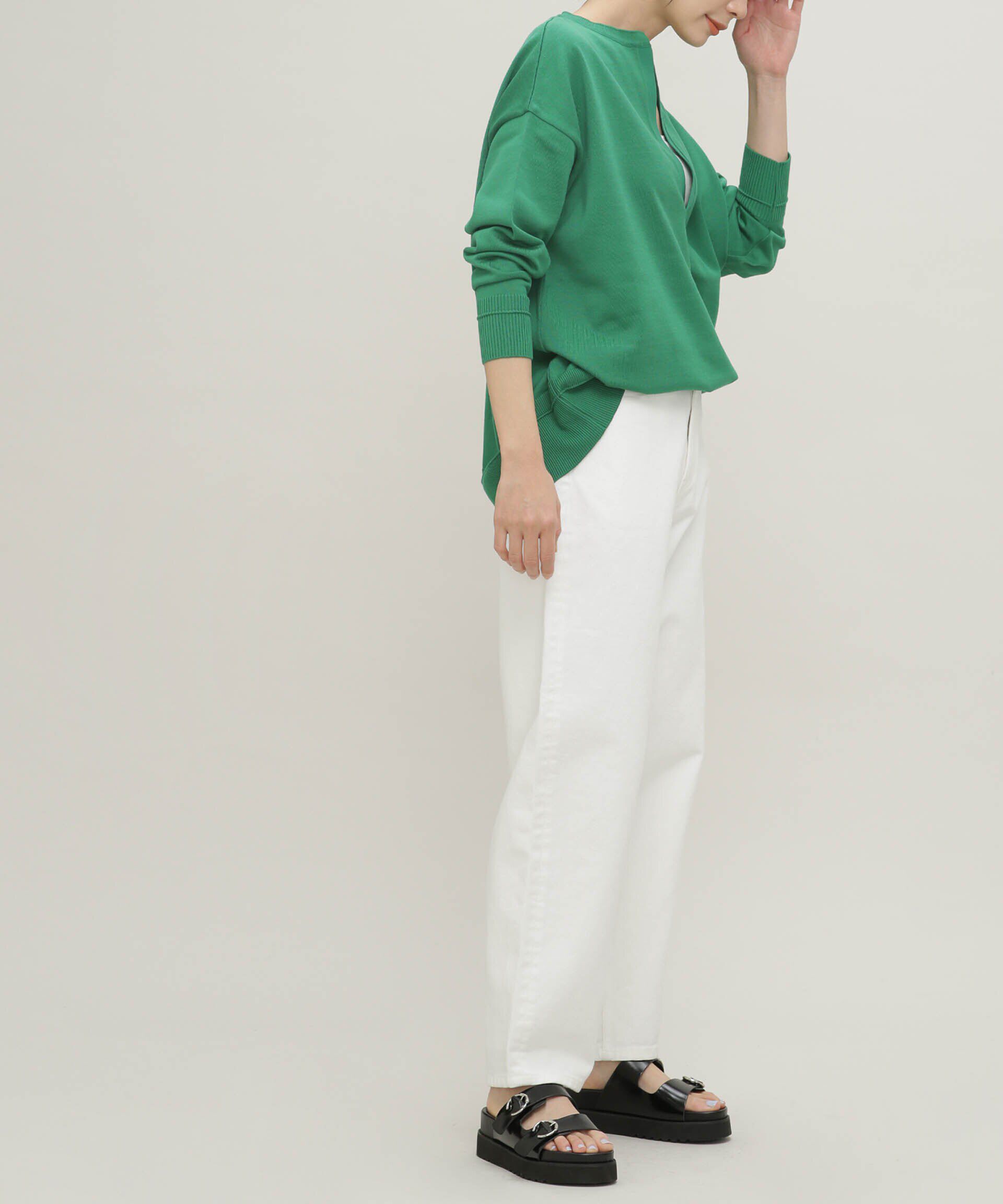 nano･universe「LB.03/思いきり洗えるニット スキッパーボーダープルオーバー」|ニット・セーター|