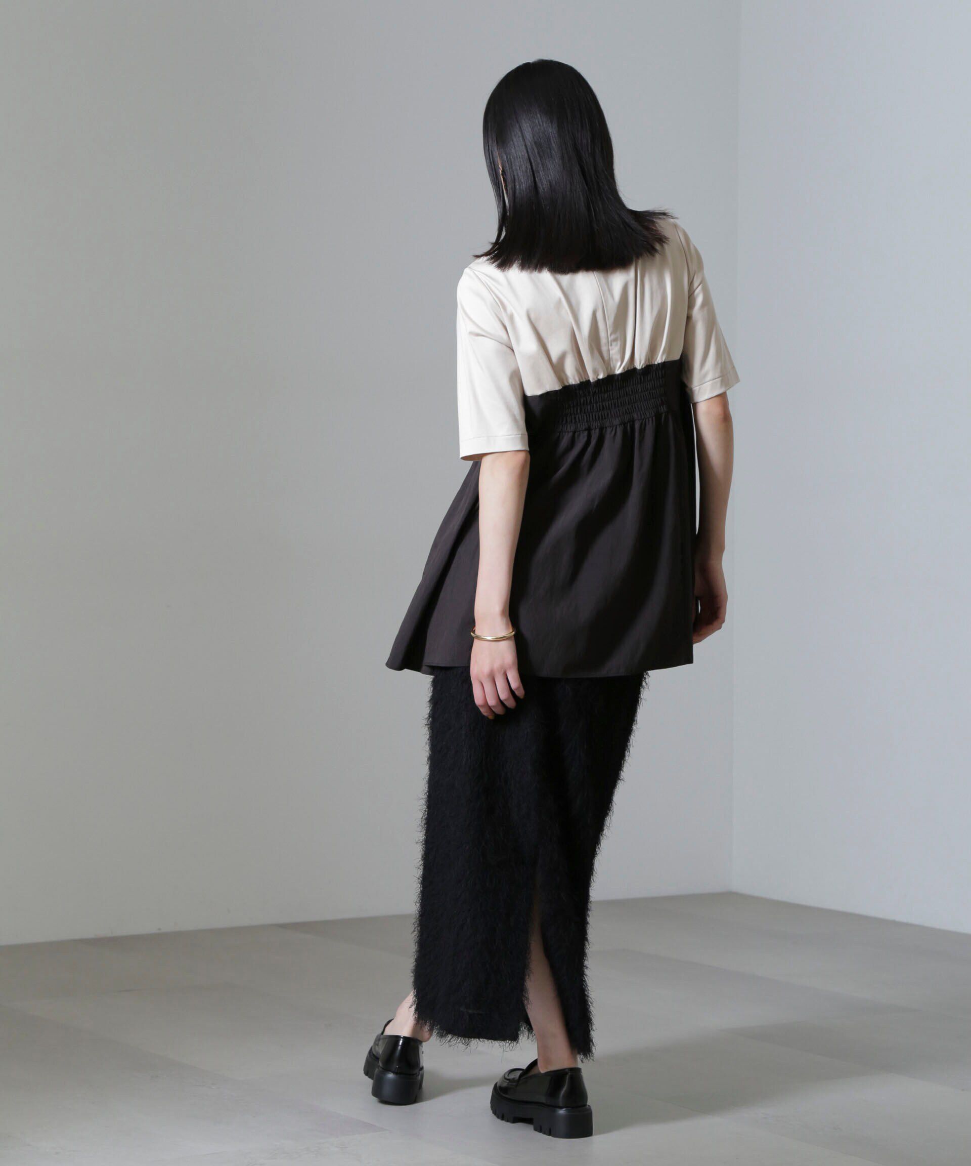 nano･universe「ビスチェコンビギャザートップス」|Tシャツ・カットソー|