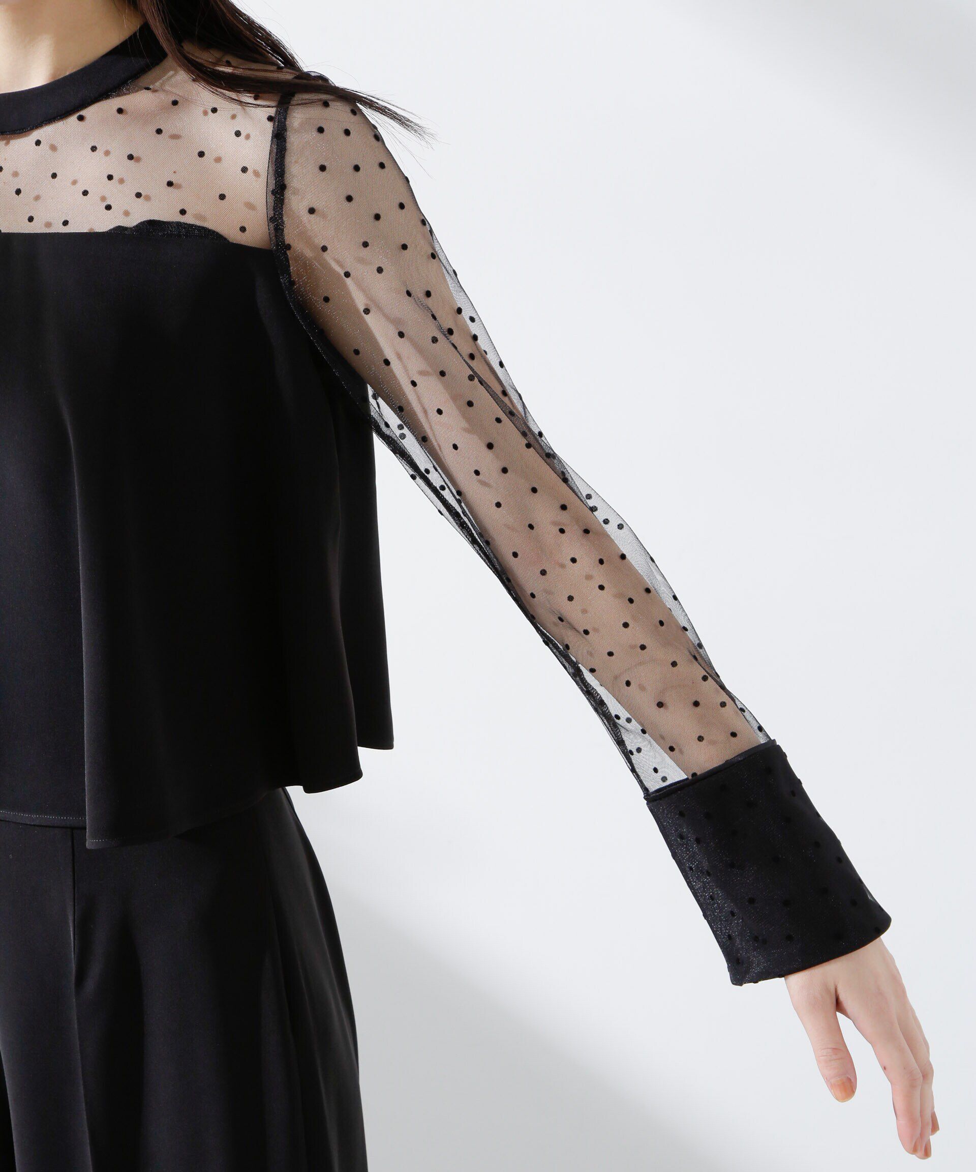 nano･universe「フロッキードットチュールセットアップ」|ワンピース|