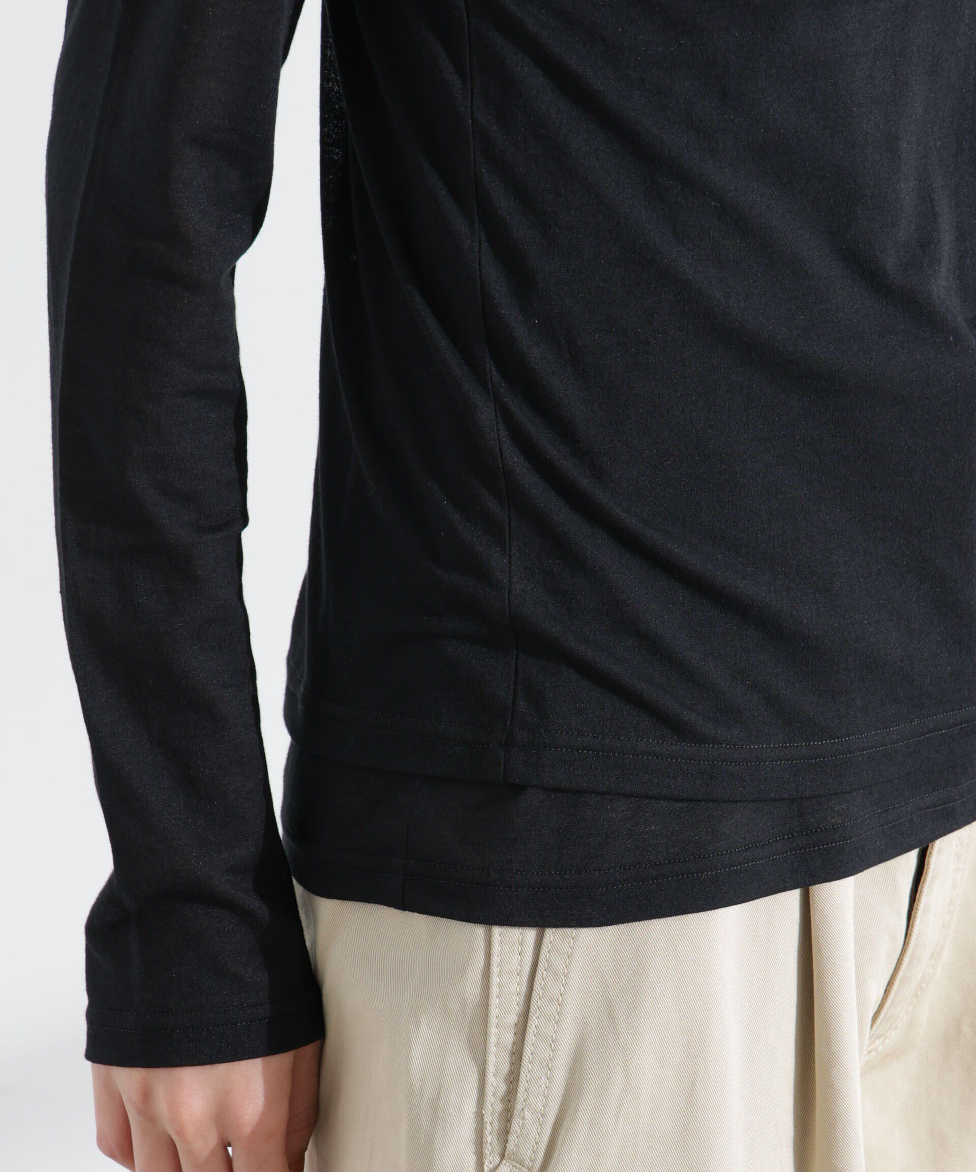 nano･universe「シアータンクトップ＋ロンTレイヤードセット」|Tシャツ・カットソー|