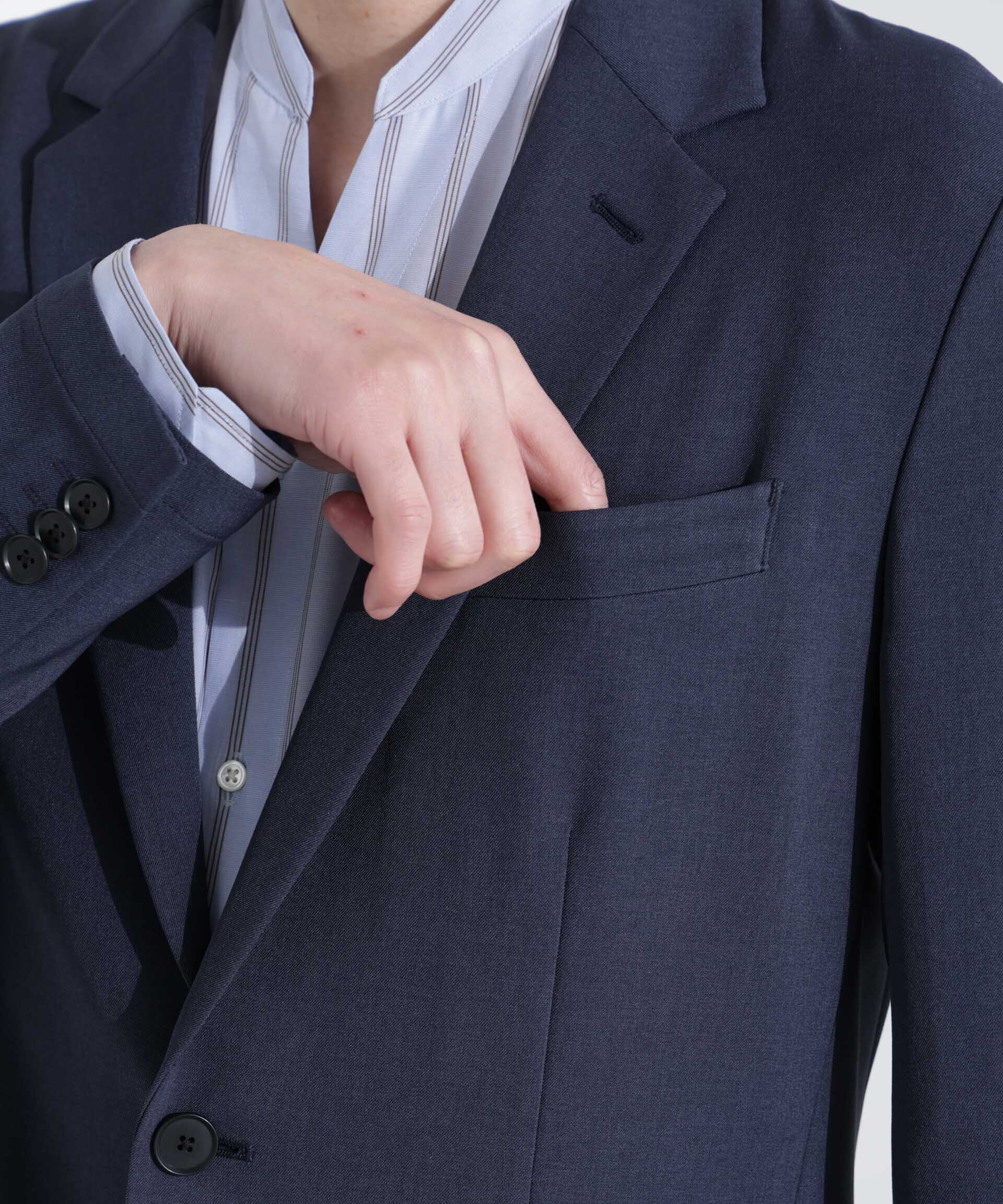 nano･universe「「Damerino」メランジドライツイル4WAYストレッチセットアップ」|スーツ|