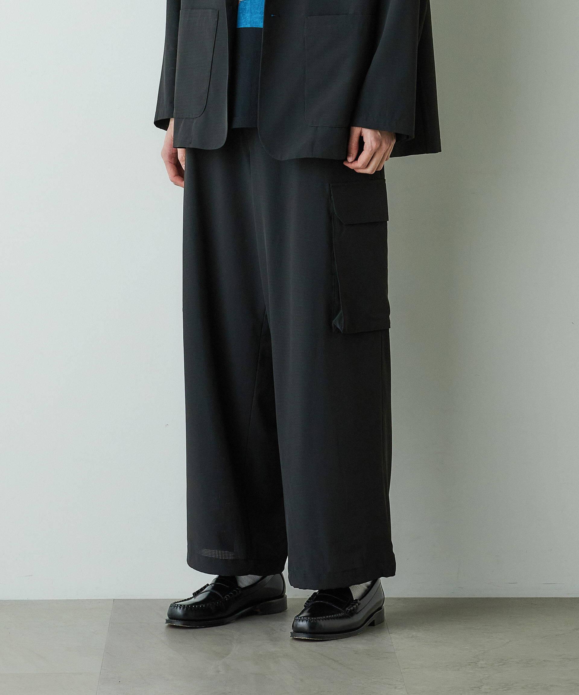 nano･universe「「HOTEL PALACE」オテルパラス アスレチックテックミリタリーパンツ」|チノ|