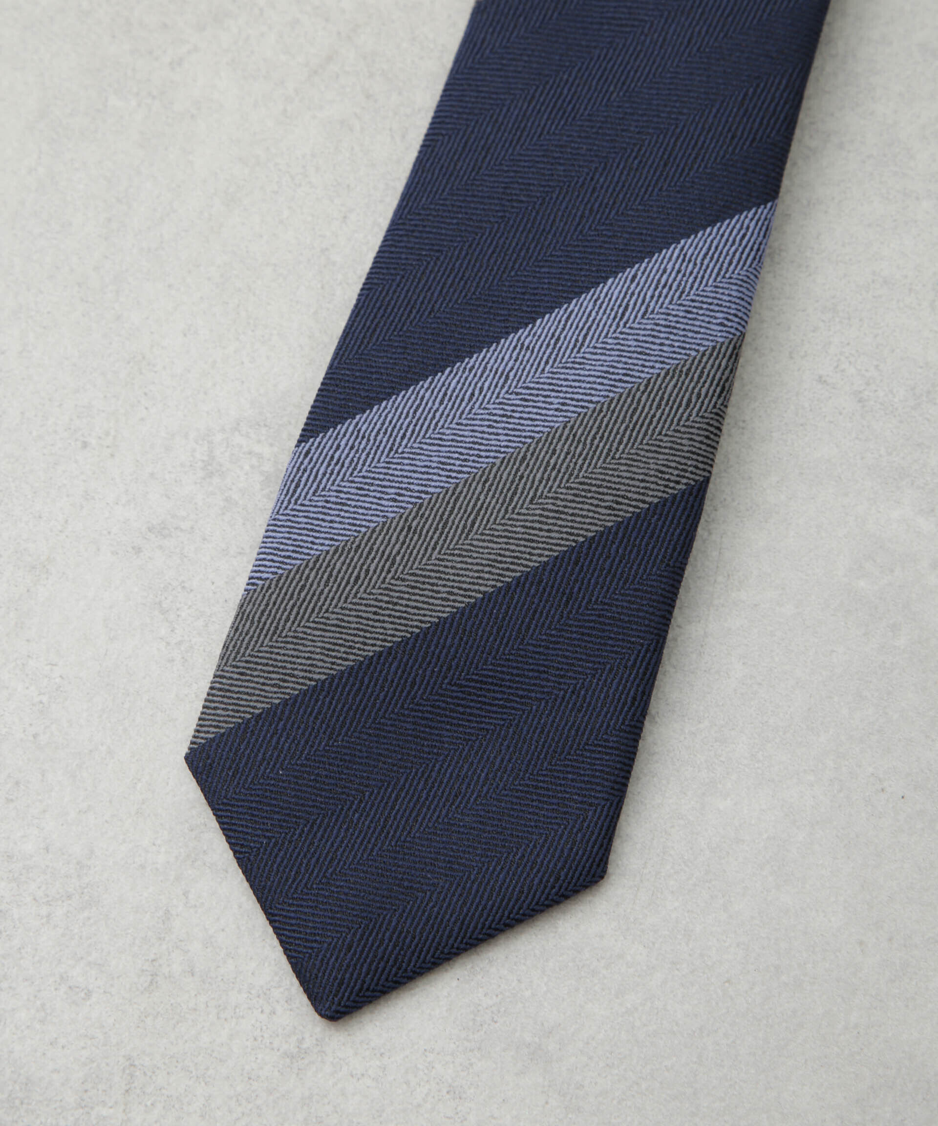 nano･universe「京都ウォッシャブルストライプネクタイ 2」|ネクタイ・蝶ネクタイ|