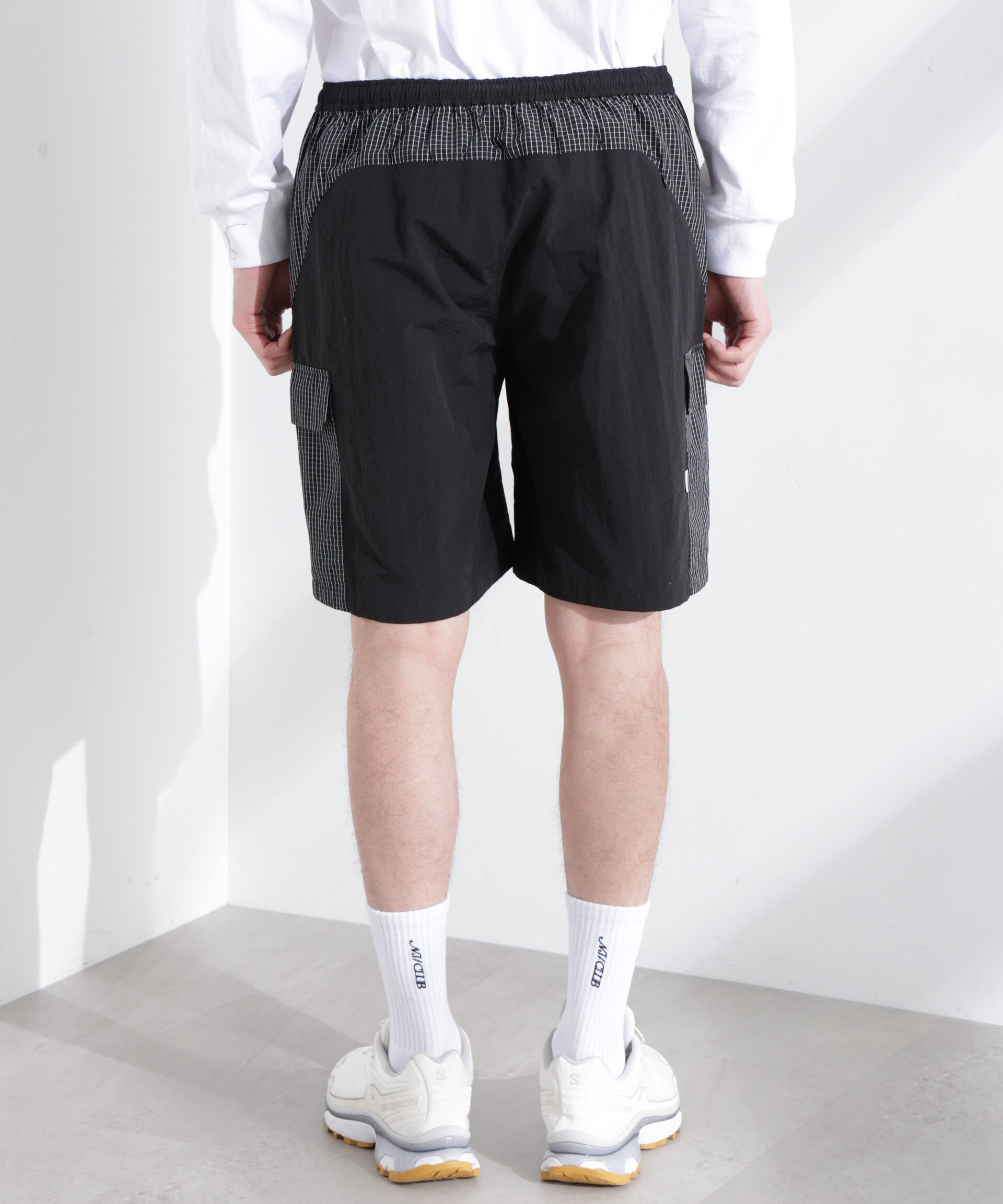 nano･universe「「NJ/CLUB」 リップストップショーツ」|チノ|